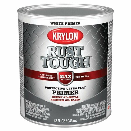 KRYLON Rust Tough Primer, White, 1 Qt. K09718008